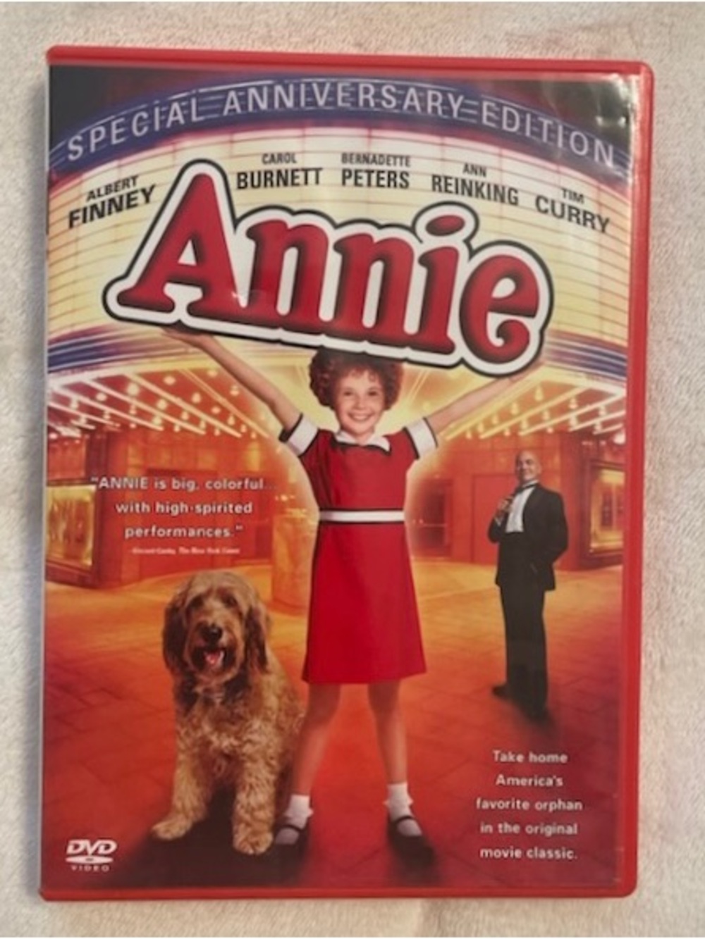 Annie (Special Anniversary Edition) - DVD  Albert Finney Carol Burnett  EXC
